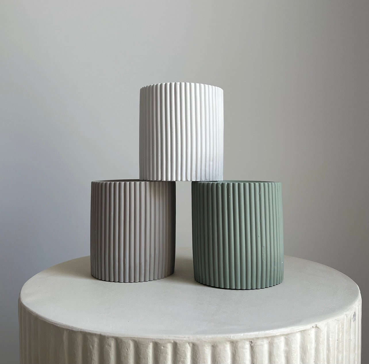 Rippled Candle Collection