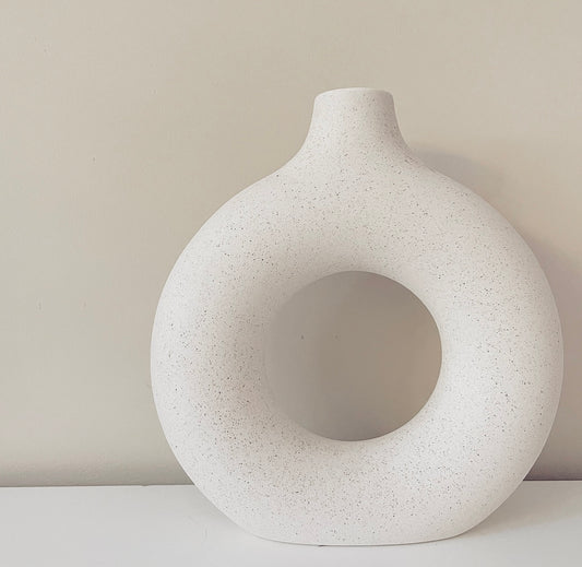 Ceramic Circular Vase